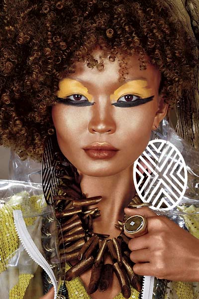 Mac Cosmetics celebrates with the spring/summer 2009 collection 'Style Warrior' the intercultural artfulness of the new style warriors. 