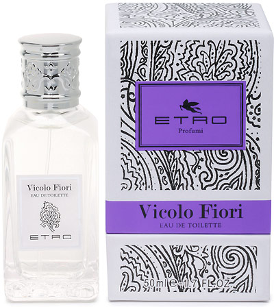 In spring 2009 the Italian fashion brand Etro presents its fragrances under the motto 'Flower Power' in a new packaging with black/white paisley motifs. 