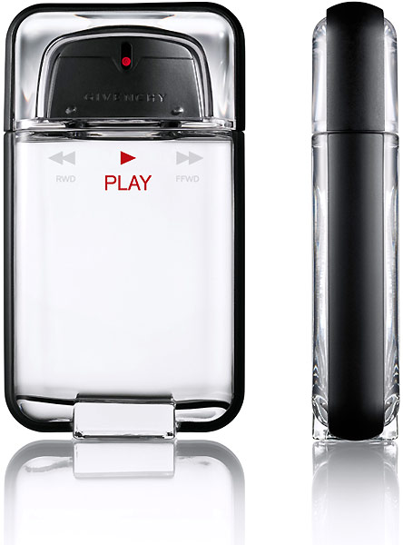 Already released last summer 2008, the men's fragrance by Givenchy 'Play' is still in July 2009 a trendy item. It is designed for the male nomads whose motto of living seems to be 'Interactive global communication through universal symbols'.