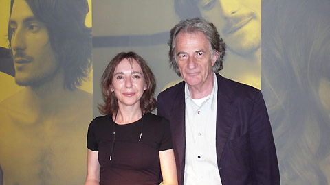 Paul Smith Man spring/summer 2009 -  The presentation of the photographs for the new scent Paul Smith Man at the Gallery Visconti in Paris; interview with the designer Paul Smith.